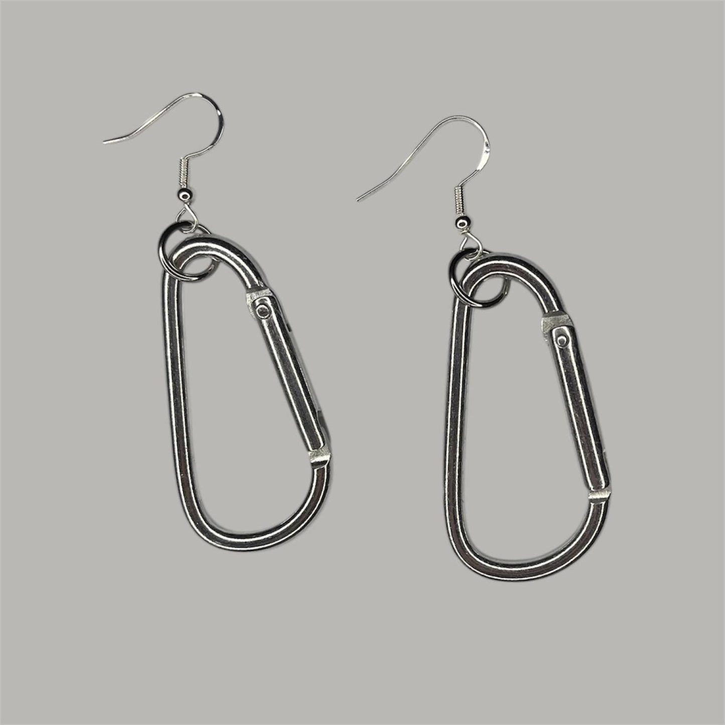 Carabiner earrings