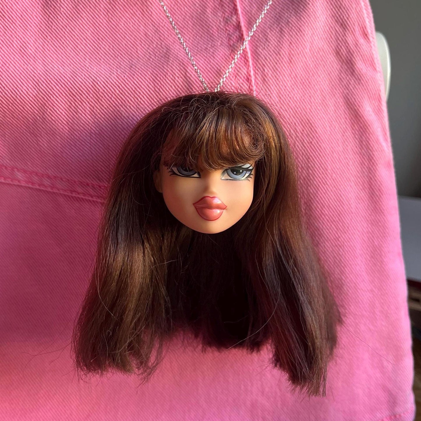 Bratz Cloe and Dana sterling silver plated necklaces limited edition