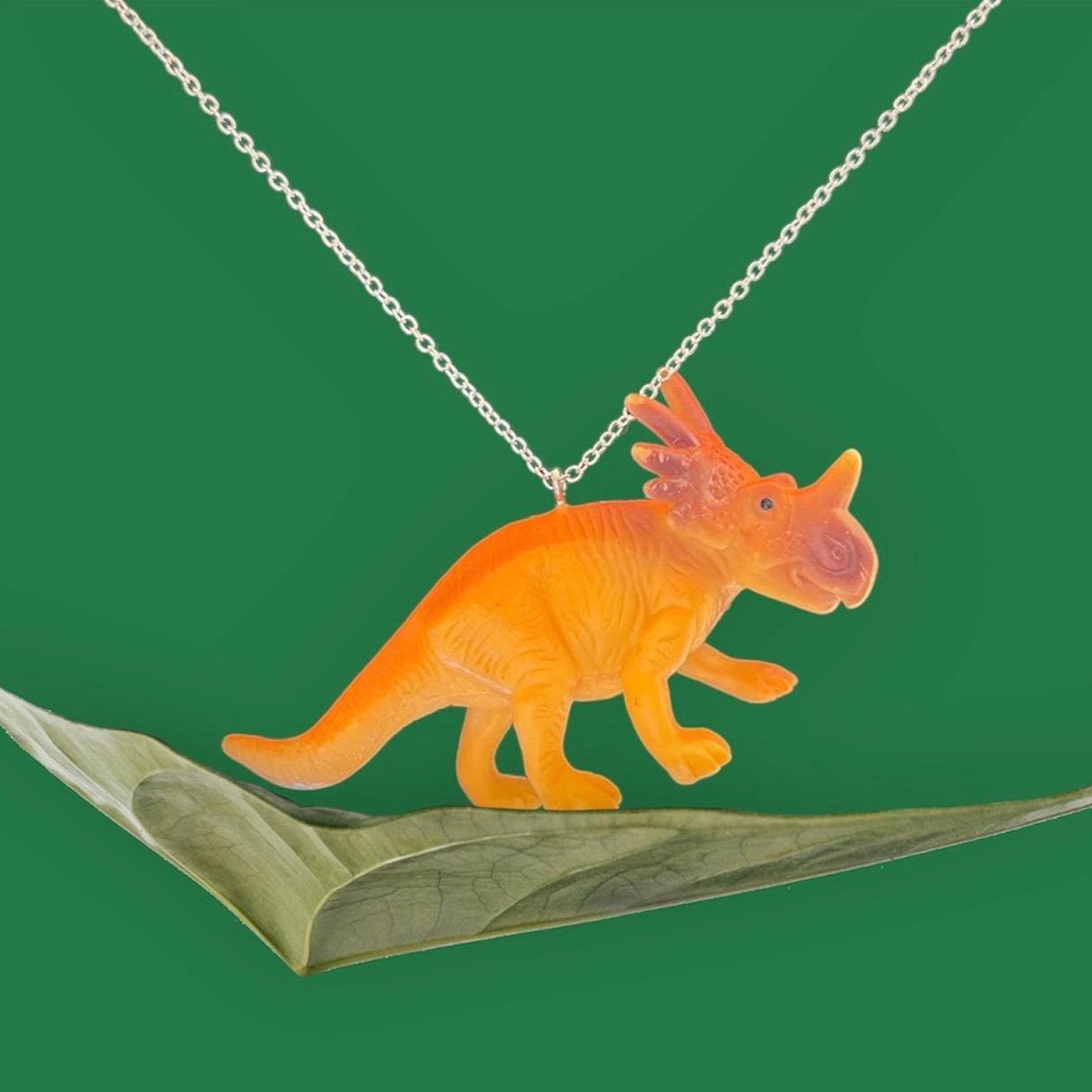 Dinosaur necklaces