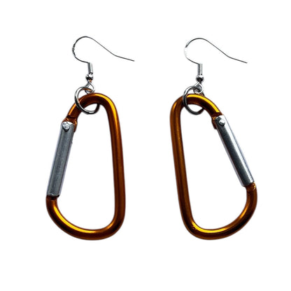 Carabiner earrings