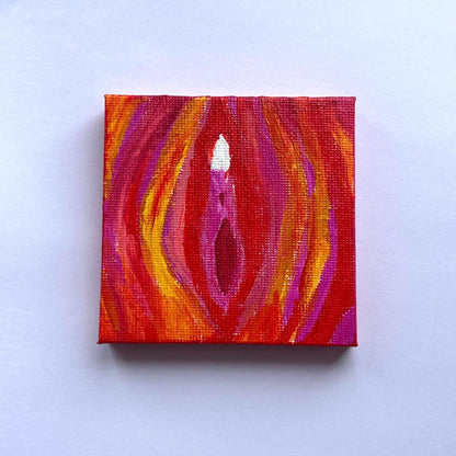 Original Mini Vulva Paintings