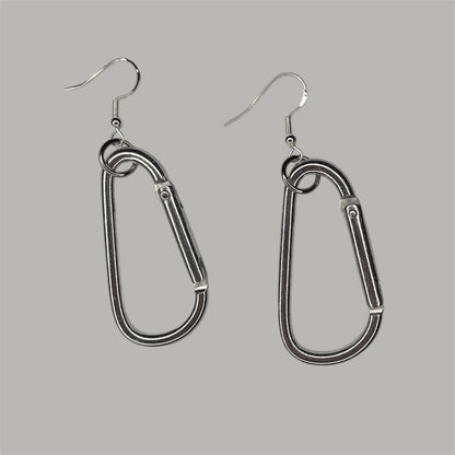 Carabiner earrings