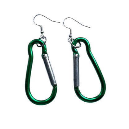 Carabiner earrings