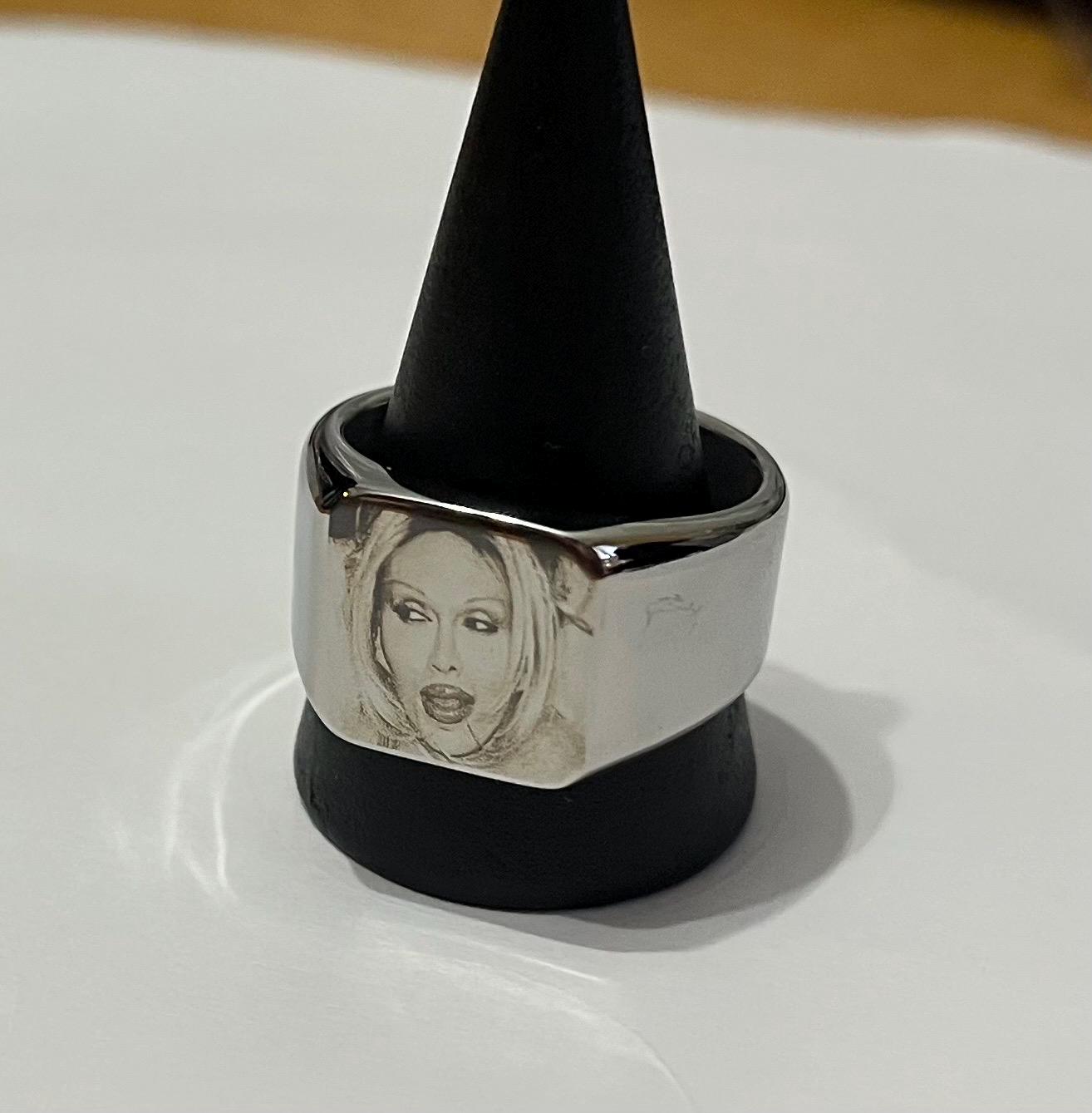 Pete Burns Statement Ring