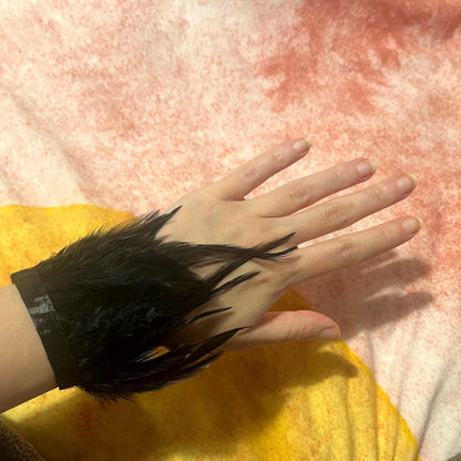 Feather Cuff Bracelets