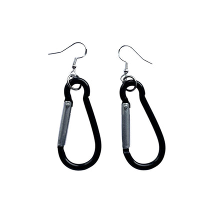 Carabiner earrings